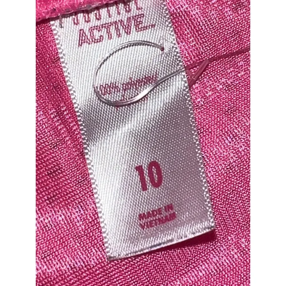 NWOT Justice Hot Pink Mesh Shorts 10